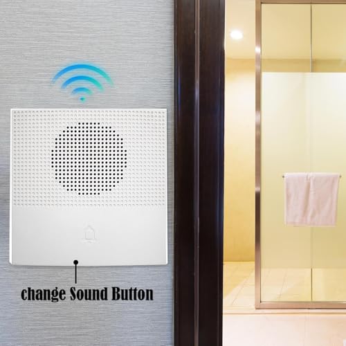 Sonnette filaire 12V CC avec 38 sonneries pour la protection de maison