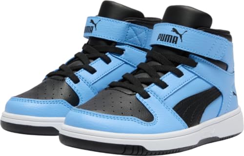 PUMA - Kids Rebound Layup Rcl V Shoes, Color Team Light Blue/Black, Size: 1.5 M US Little Kid4