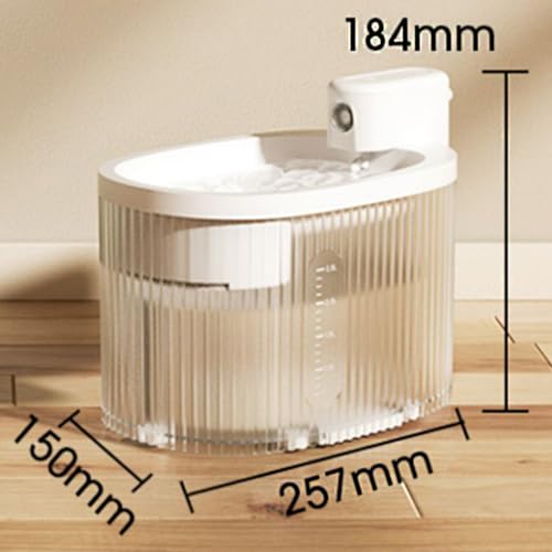 Fuente de agua inalámbrica para gato 2.5L con sensor miniatura 5