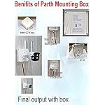 Thrifty-Tech-ABS-Plastic-Square-Junction-IP65-Box-5x5x25-LxBxH-Inches-Unbreakable-for-Dahua-Hikvision-CP-Plus-Qubo-Imou-Cameras-5-5-25-IP66-4