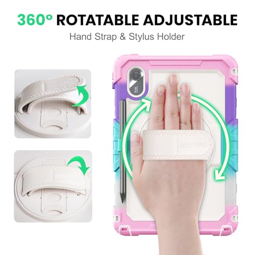 Coque Lenovo Tab M11 rotative pour usage nomade et familial