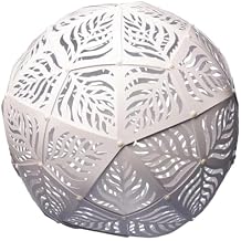 FlowerHouse 18in GlowTheory Light - Palm White Solar