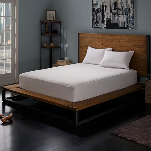 Protector de colchón Sealy Posturepedic con cremallera textil de alta densidad 5