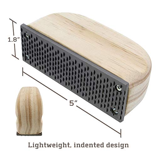 Rural365 Farrier Rasp with Wooden Handle, Mini Hoof Rasp File Farrier