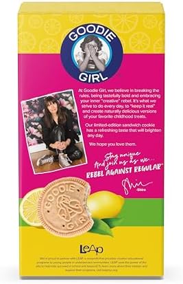 Goodie Girl Lemon Sandwich Cookies | Gluten Free, Peanut Free, Egg Free, Dairy Free | 10.6oz Box, Pack of 3