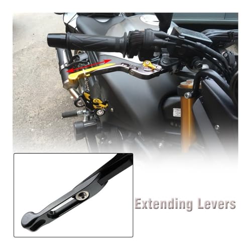 Leviers frein moto pliables pour éviter la casse CB125R