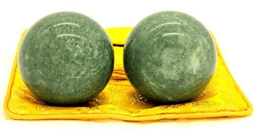 Angry Mole 001(Green) - Baoding Balls Hand Massage Balls Rehabilitation of Hand Function Finger Dexterity Exercises Marble Handballs