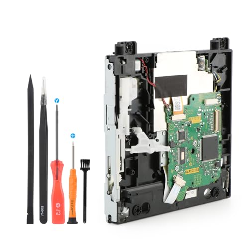 Compatible with Nintendo Wii Disc Drive for Nintendo Wii D4/D3-2/DMS/D2B/D2C/D2A/D2E Series DVD Drive Replacement Acccessories Part with Repair Tools