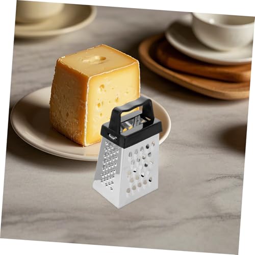 Rallador mini de acero inoxidable 8 piezas portable miniatura 4