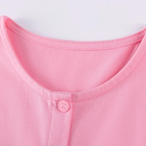 Image of Girls Cotton Long Sleeve Casual Cartoon Appliques Striped Jersey Dresses