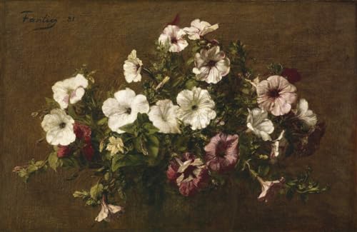 Reproduction d'art Trois Pêches de Fantin-Latour : grande toile imprimée de 60x90cm