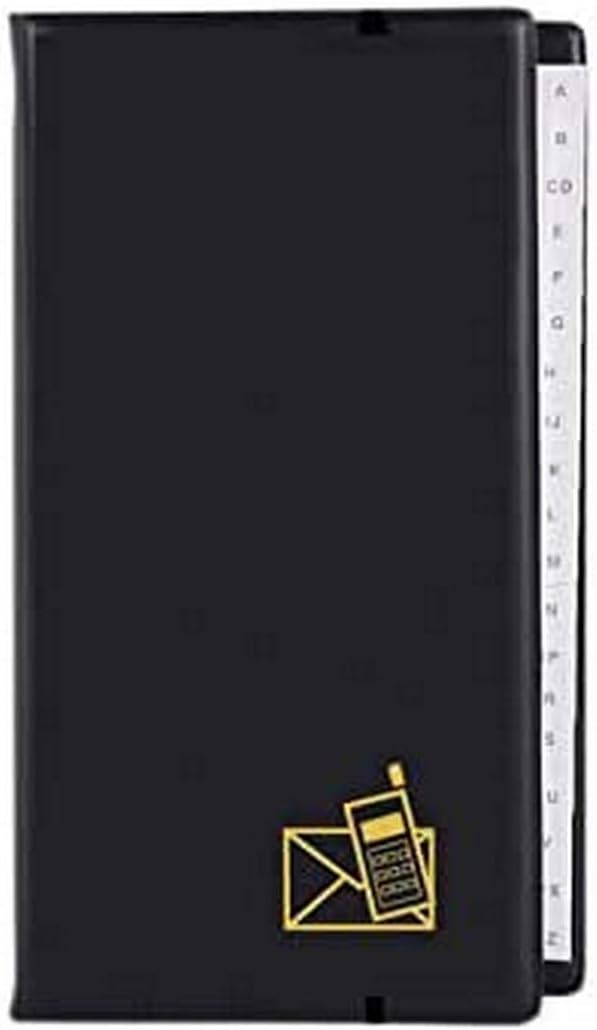 Kangaro Telephone Ring Binder A-Z 4-Rings Black