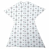SleepingBaby Nautical Zipadee-Zip Swaddle Transition Baby Swaddle Blanket with Zipper, Cozy Baby Swaddle Wrap and Baby Sleep Sack (Medium 6-12 Months | 18-26 lbs, 29-33 inches | The Finn)