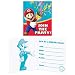 Super Mario Party Supplies - Invitations (8)