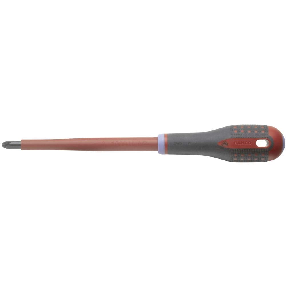 Bahco Pozidriv Standard Screwdriver PZ1 Tip, VDE 1000V Approved