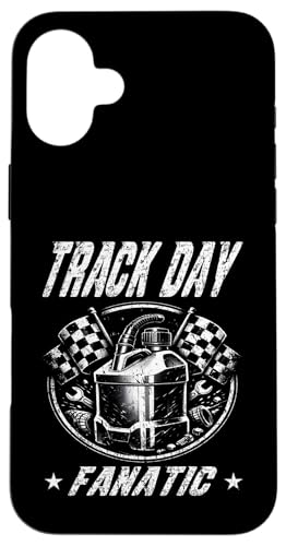 TRACK DAY FANATIC �A�}�`���A ���[�V���O �h���C�o�[ �v���C�x�[�g ���[�T�[ ���[�X �X�}�z�P�[�X iPhone 16 Plus �p