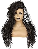 Codeven Long Cosplay Costume Wig Synthetic Hair Heat Resistant African Wigs Curly Full Wigs for Black Women