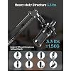 Mic Boom Arm Stand [MAX 3.3lbs ] Heavy Duty Microphone Holder Desk Mics Scissor Mount Streaming Accessories for Blue Yeti HyperX QuadCast S SoloCast snowball Fifine K669B AT2020 - Medium