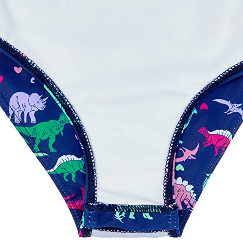 Image of Zando Girls Bathing Suit Size 2-10 Years - Cute Toddler Swimsuit Girl Adjustable One Piece Swimwear for Summer Beach Wear
