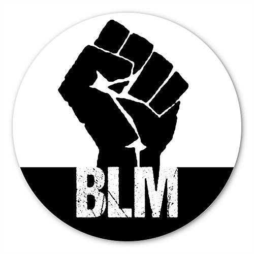Freevana Black Lives Matter Sticker  Easily Removable Vinyl Decal with A Powerful BLM and Anti-Trump Message (3 X 3 Inch)