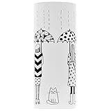 Dieser beeindruckende, moderne Regenschirmständer bietet sowohl eine praktische als auch eine dekorative Lösung zum Halten von Regenschirmen, Gehstöcken, Trekkingstöcken, usw.