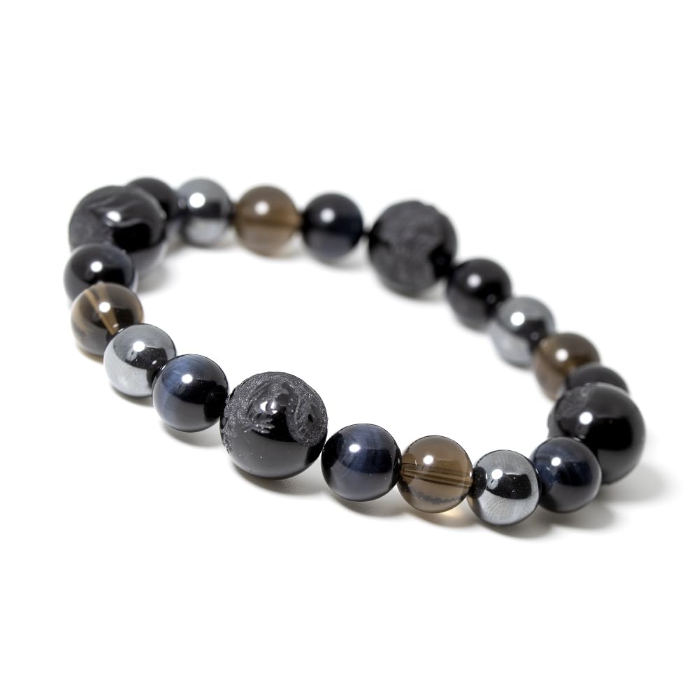 Amazon.co.jp: [パスクル] パワーストーン ブレスレット メンズ 四神