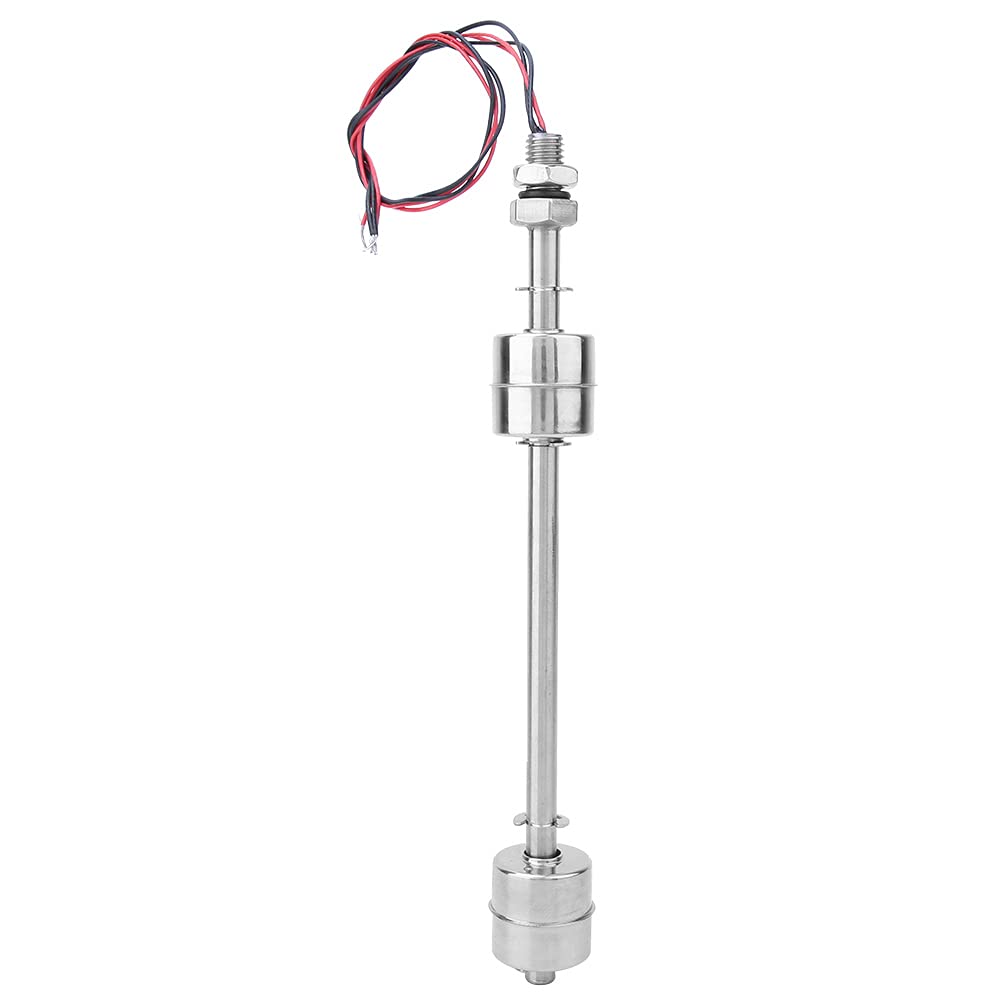 LiebeWH Edelstahl Doppelkugel Schwimmerschalter Controller Füllstandsensoren Wasserstandssensor Schalter Für Tankpool (Schwimmer 200mm)