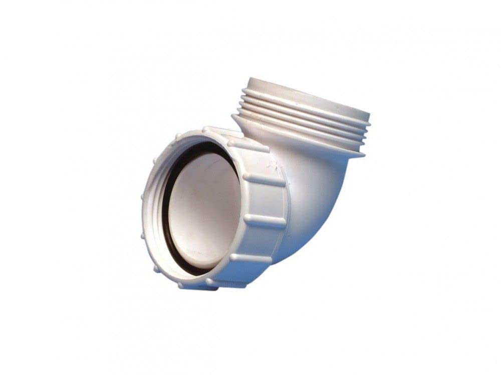 Hepvo White Wavin Osma 40Mm (1 1/2") Knuckle Adaptor. Hepv0 Cv11 Wh Cv11wh
