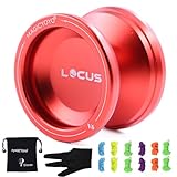 MAGICYOYO V6 LOCUS Yoyo for Beginners Kids Girls Pro Responsive Yo-yo Ball with Bag Glove 5 Strings