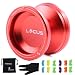 MAGICYOYO V6 LOCUS Yoyo for Beginners Kids Girls Pro Responsive Yo-yo Ball with Bag Glove 5 Strings