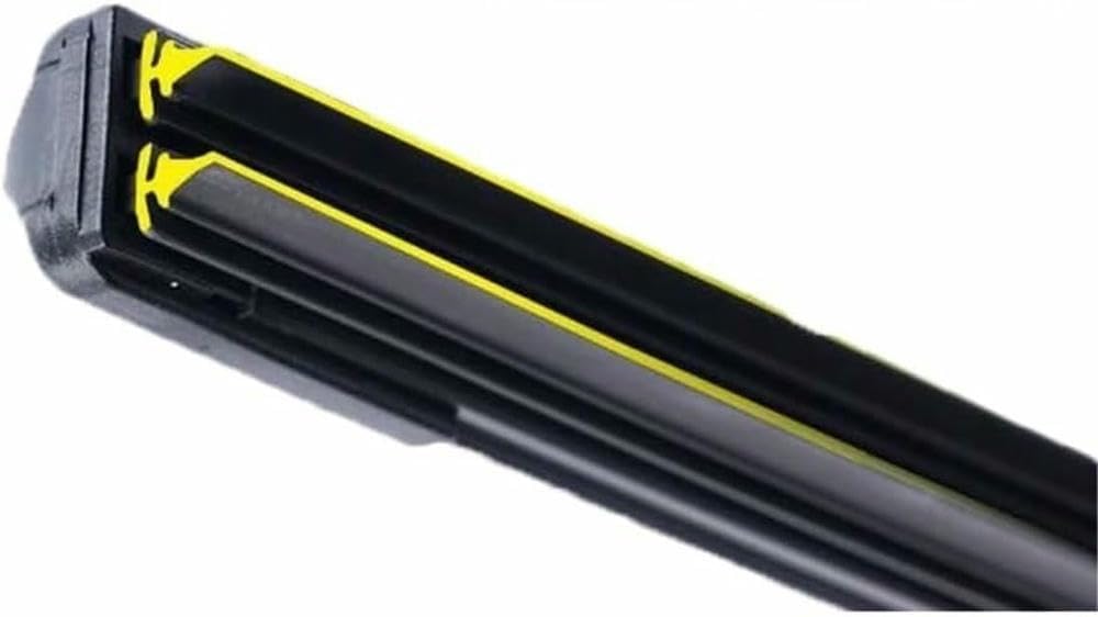 QILING Window Wipers Car Car Windshield Wiper Universal Soft Double Layer Rubber Frameless Bracketless Car Wipers 14" 16" 19" 20" 21" 22" 24" 26" Replacement Wiper(13 for arm,26")