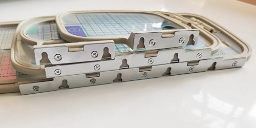 Honeysew HM-3 Embroidery Machine Hoops 4 In 1 Set For Brother Pe800 Se1900 Pe770 780D Pe700 Pc6500 Brother Innovis 1250 700 Babylock Accord /Emore /Ellure /Ellure Plus Sa442,Sa443,Sa444,Sa445 thumb #1