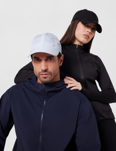 Image of Amazon Brand - Symbol Unisex Active /Sportswear Performance Caps | 100% Polyester | Adjustable Velcro Closure | Breathable Eyelets | Men & Women