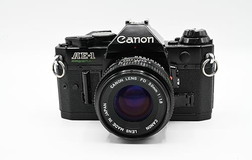 Amazon.com : Canon AE-1 Program 35mm SLR Camera with 50mm 1:1.8 