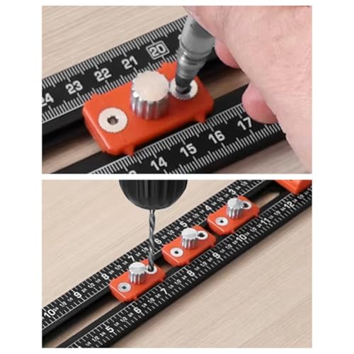Règle d'angle en aluminium de 35 cm avec gravure laser haute précision - 2