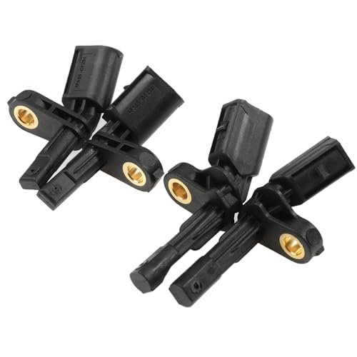 YAOPEI 4PCS Front Rear Left & Right ABS Wheel Speed Sensor for VW Golf Tiguan Touran Eos GTI Jetta Beetle Bora Passat A3 TT Leon Altea Toledo Octavia 1K0927807 1K0927808 7H0927803 7H0927804