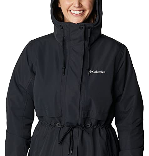 Columbia Women's Drop Ridge Interchange Jacket, Black, X-Large - Thumbnail 4