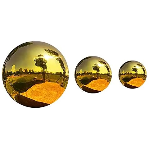 Jorzer Stainless Steel Gazing Balls Set Cover