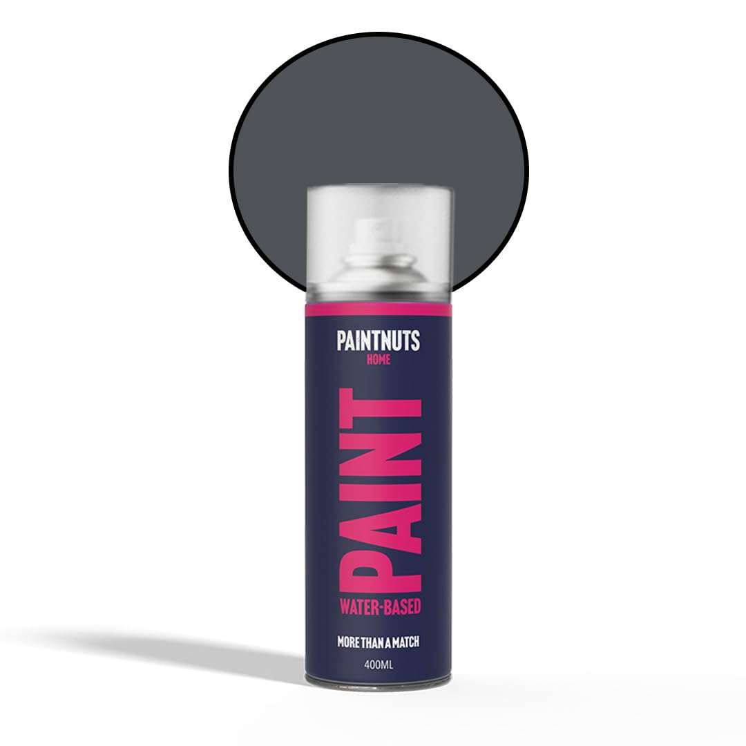 Paintnuts Water Based Multi-Surface Paint - RAL-7015 - SLATE GREY Gloss 400ml Spray Can