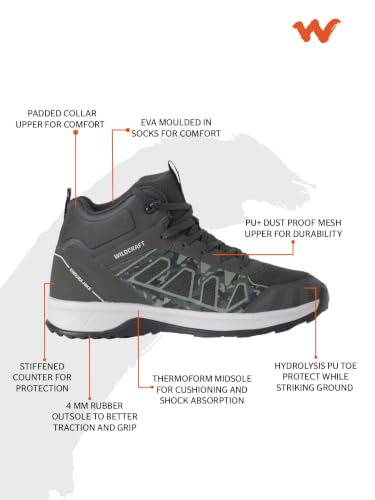 Image of Wildcraft Mens Rover Ma Hiking Shoe