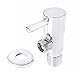 Produktbild Xcel Home SVALVE Stop Isolierventil für muslimische Shattaf-Dusche EIN-/Aus-Wasserhahn WC Bidet Spray verchromt Einhebel Winkel, silber