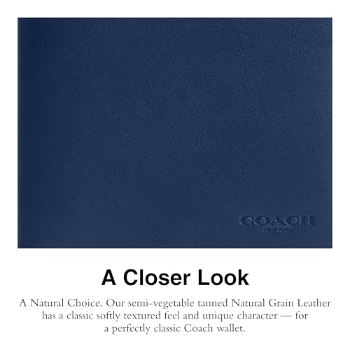 Coach Coin Wallet, Deep Blue4