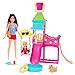 Produktbild Barbie Skipper Erste Jobs Puppe und Accessoires - Erste Arbeitswelterfahrung im Wasserpark mit echter Wasserrutsche, Zubehörteile, für Kinder ab 3 Jahren, HKD80