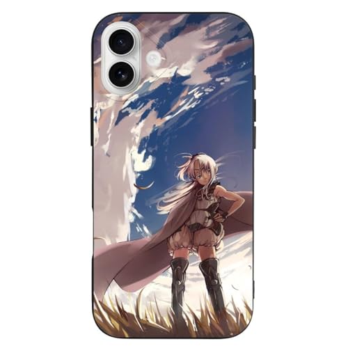 BFLiRuW iPhone 16 �p �P�[�X �ŉʂẴp���f�B�� ���l���h�[�� �L�����N�^�[�� iPhone 16 Plus Pro Max 16 E �p �J�o�[ ���΂݂Ȃ� ����~�� �w��h�~ �Ռ��z�� �����h�~ �ϋv�� iPhone 16 Plus