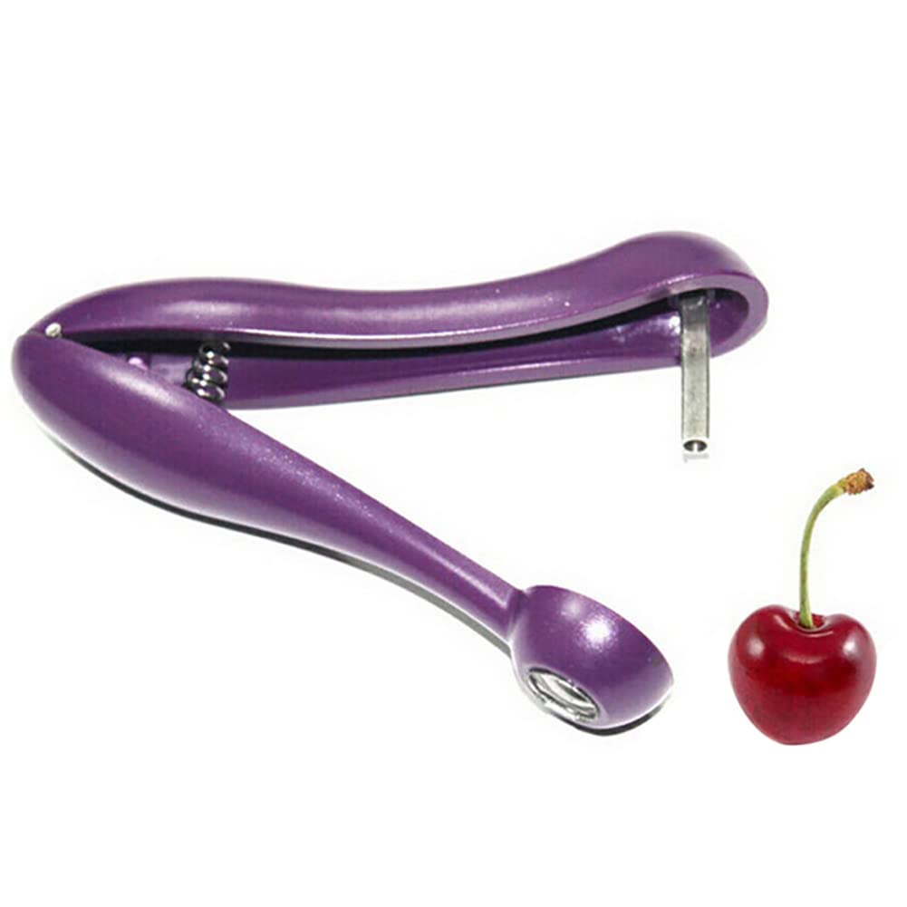 Ustensile Cuisine Pratique Dénoyauteur Manuel En Acier Inoxydable – Pour Cerises, Olives, Jujubes – Design Ergonomique Et Sûr – Facile à Nettoyer (lave-vaissable