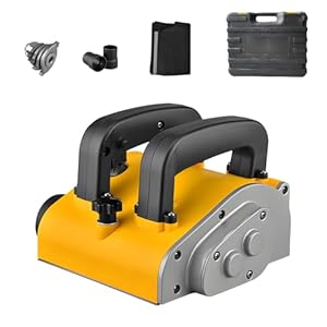 AXGCAA Electric Wall Planing Machine, High Speed Concrete Shovel Machine with Adjustable Planning Depth, 1200W Handheld Wall Scraper Planner, for Indoor and Outdoor Walls, Ceilings and Floors
