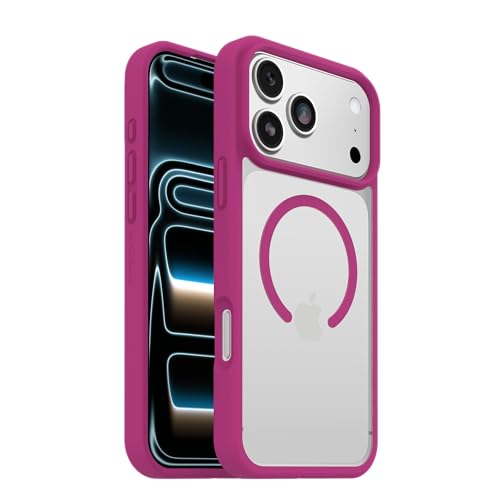 Image of OtterBox iPhone 17 Pro Max Profile Series Case Compatible with MagSafe - Rose Crystal - Pink - Ultra-Thin, Stylish Minimalist iPhone Case