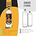 Bioethanol Fireplace Fuel 1 Liter - Bio Ethanol Fuel for Table Top Fire Pit, Renewable Ethanol Fire Pit Fuel Burners, Clean Burning, Odorless, and Smokeless Bioethanol Fuel for Tabletop Fireplaces