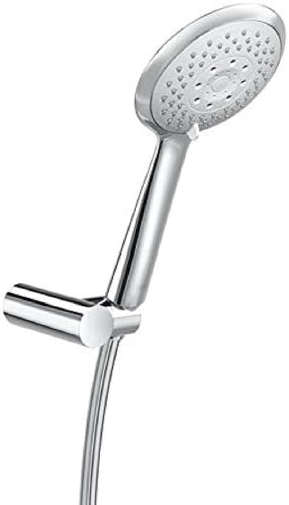 Roca Sensum - Set de ducha. incluye ducha de mano de 130 mm de 4 funciones, soporte de ducha articulado y flexi . Duchas y rociadores. Ref A5B1307C00