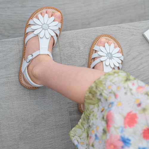 Image of Kiderence Toddler Girls Sandals Little Girls Kids Summer Shoes Toddler Sandals